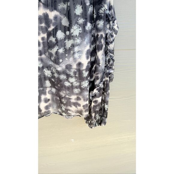 Marie Oliver Jade speckled silk blend blouse - Picture 5 of 6